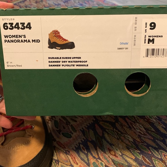 Danner Panorama Mid Hiking Boots Women’s 9 - Picture 5 of 5